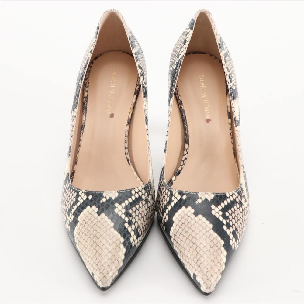 Stuart Weitzman Python Pumps NWT IOB - Size 5 - Picture 6 of 6
